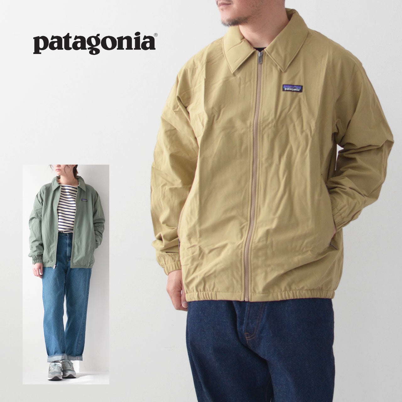 patagoniaウインドブレーカー