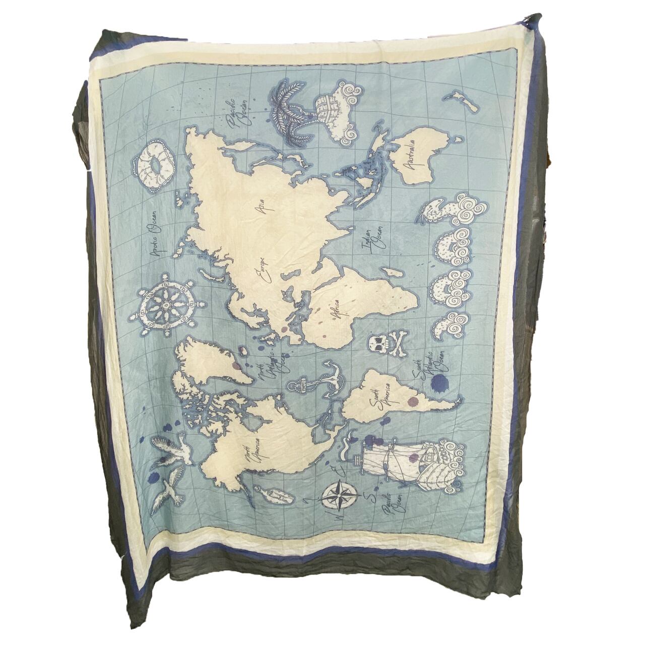 Ottotredici AG-255101EN ENRICO_SS25_230 世界地図（海賊