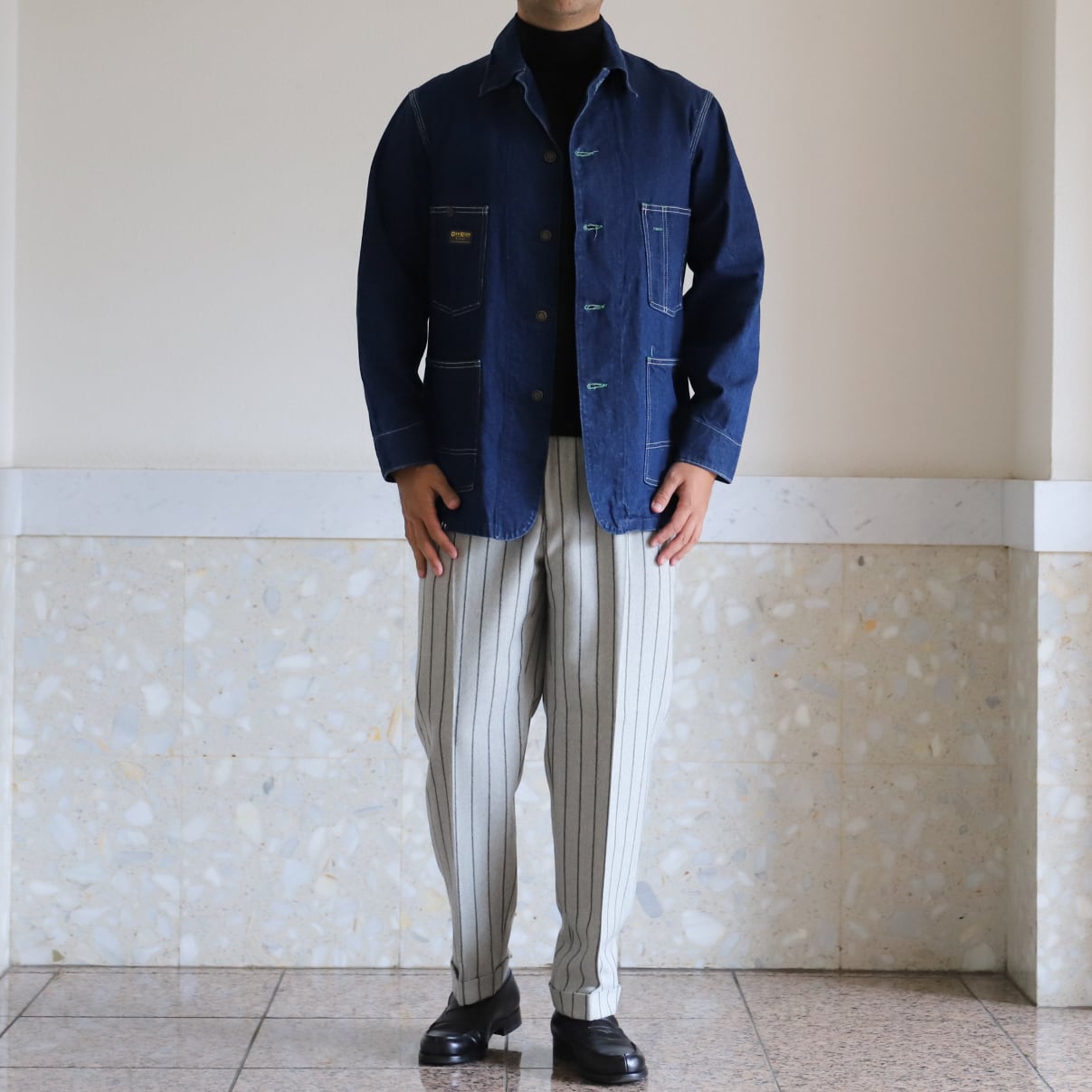 極美品】70s special vintage Denim coverall jacket 