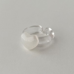 pureté coeur ring - crème【期間限定】