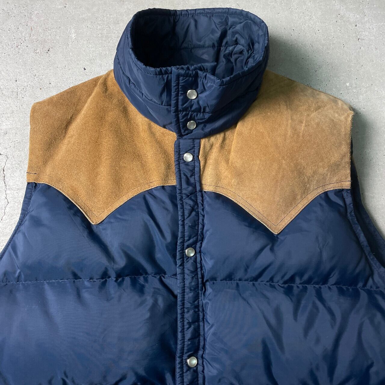 80年代 WOOLRICH ウールリッチ ダウンベスト アウトドアベスト メンズ