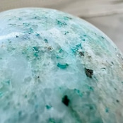 癒しの色*フェニックスストーン*スフィア2*天然石丸玉*天然石インテリア*置き物