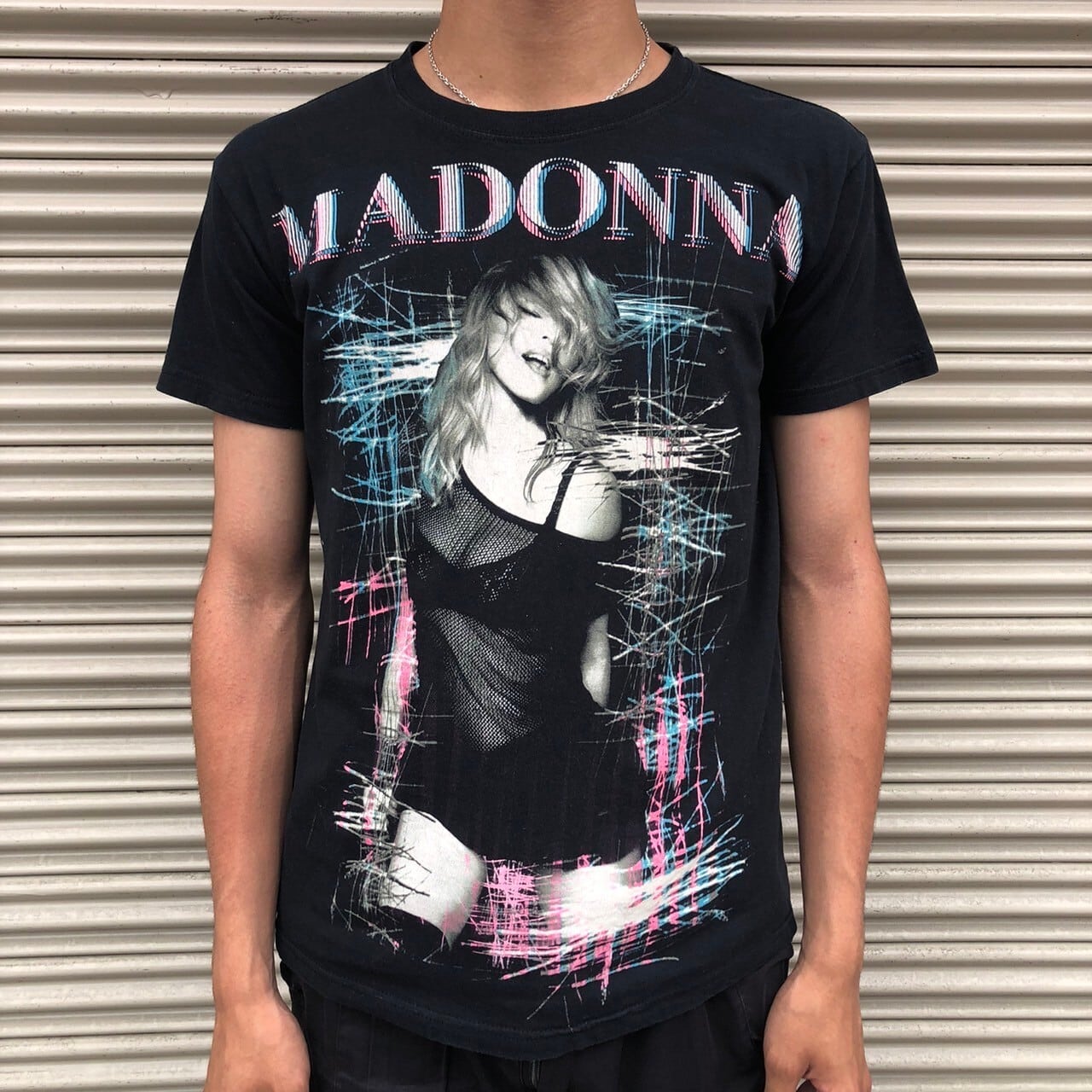 Gildan MADONNA マドンナ プリント Tシャツ 半袖 カットソー Gildan MADONNA マドンナ プリント Tシャツ 半袖 カットソー