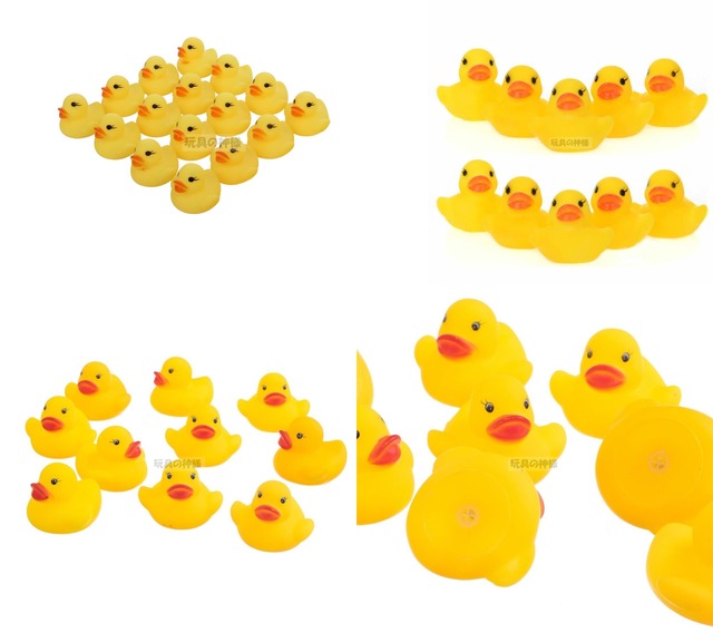 【数量限定】おもちゃの神様 かわいい ピヨピヨ アヒルちゃん 100個 セット お風呂でプカプカ (100匹セット)