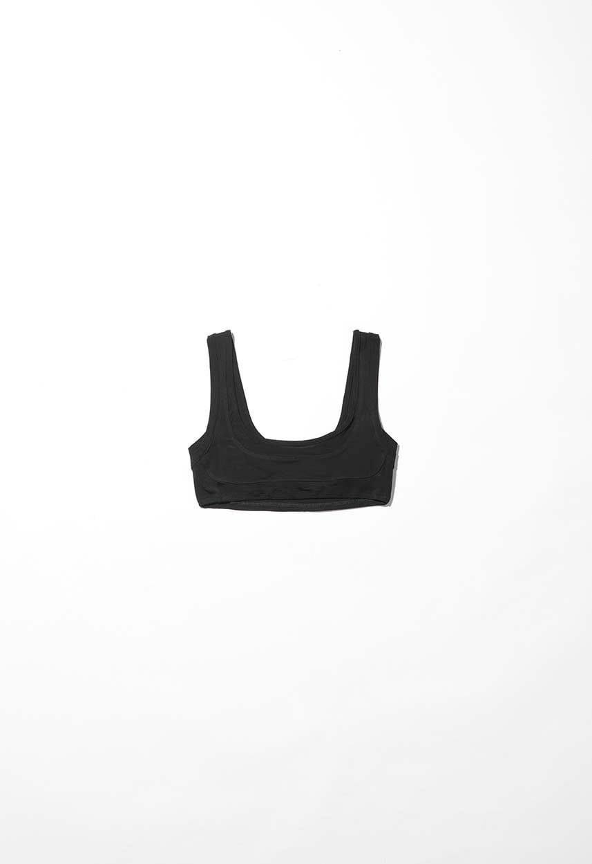 【mukcyen】layered contour bra