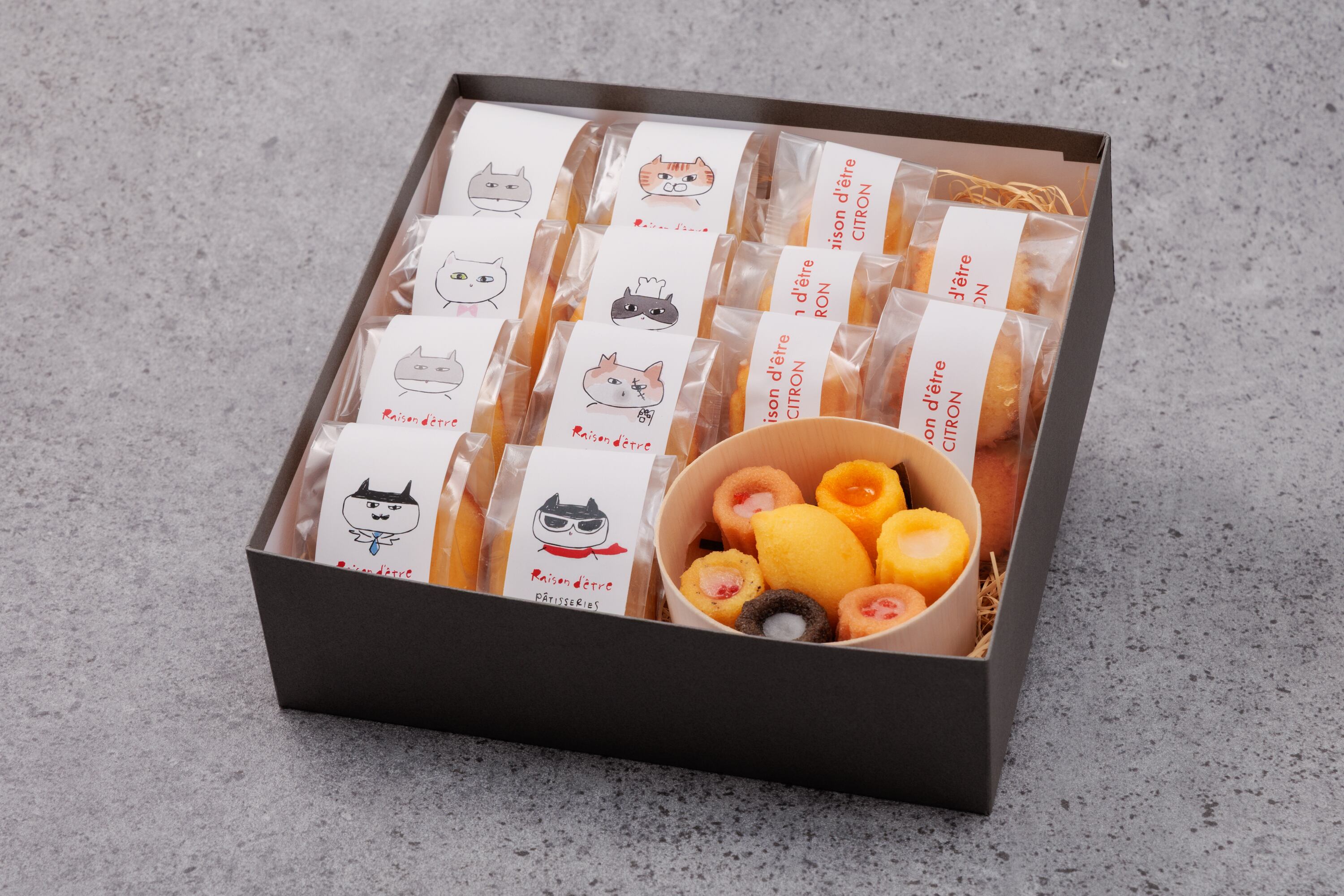 Lemon cake 4P Box - レモンケーキ4P ボックス | レゾンデートル広島