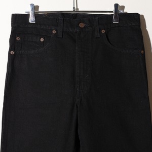 Deadstock 32×30 505-0260 USA 94年 サルファーブラックデニムパンツ Levi’s リーバイス 黒