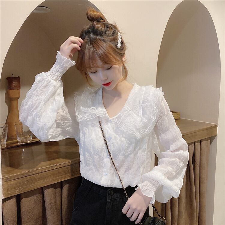 色とサイズが選択可) トップス シャツ ブラウス シフォンシャツ 襟付き