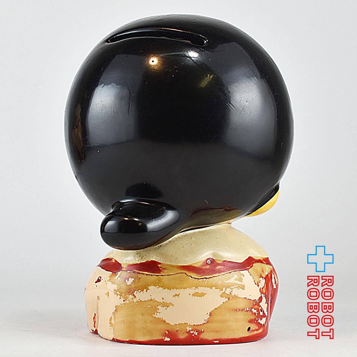 ポパイとポパイの恋人オリーブ 陶器製貯金箱 | PAY ID