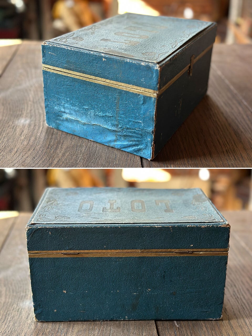 アンティーク　フランス　LOTO ビンゴ French Antique Loto Game - Original Box, Loto Cards and Numbers - Etsy