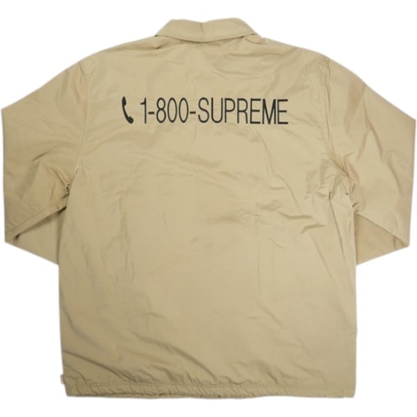 Size【L】 SUPREME シュプリーム 19AW 1-800 Coaches Jacket Tan Size【L】 SUPREME シュプリーム 19AW 1-800 Coaches Jacket Tan