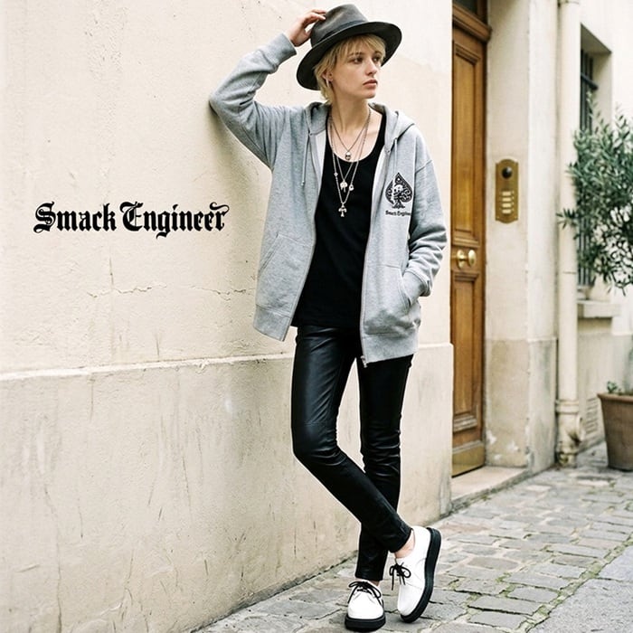 SMACK ENGINEER / スマックエンジニア「Rogia限定 DIA ZIP PK」ジップ SMACK ENGINEER / スマックエンジニア「Rogia限定 DIA ZIP PK」ジップ