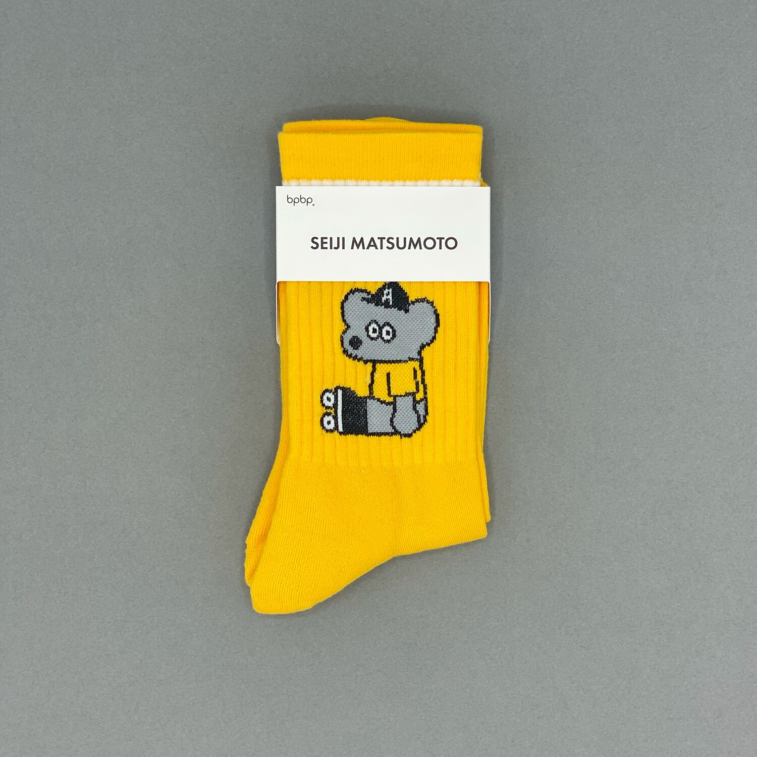 Seiji Matsumoto】松本セイジ SOCKS ANDY STREET YELLOW ソックス | bpbp