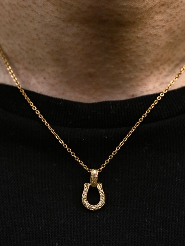 【Hawaiian horse shoe necklace】/ GOLD