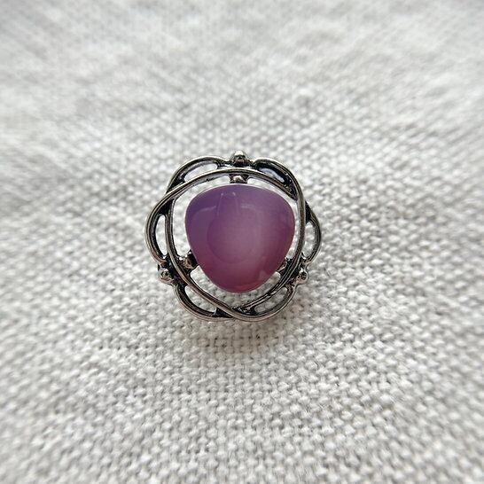 シルバートライアングルパープル 15㎜