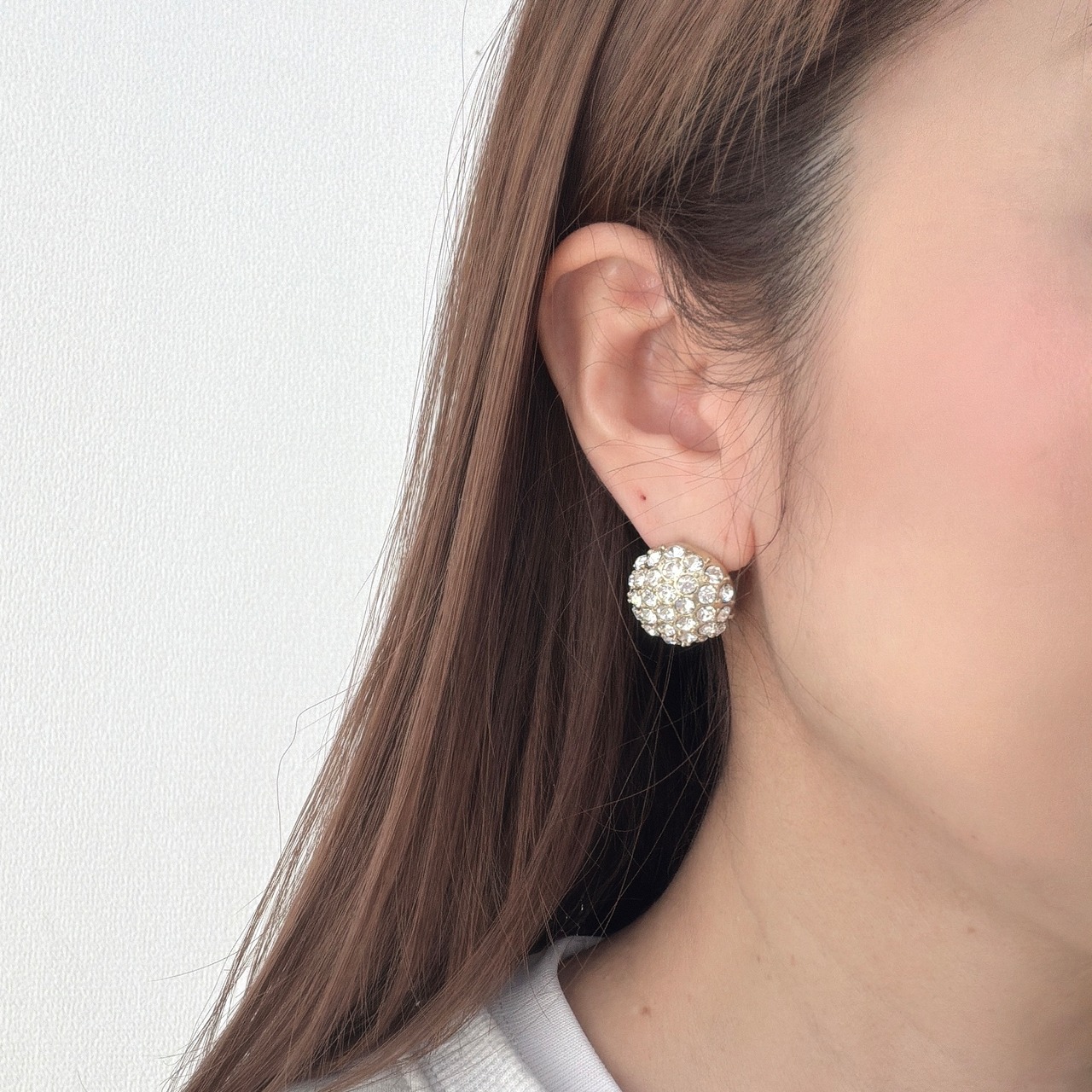 パヴェビジュー ピアス　チタンポスト使用　低アレルギー　bittersweet