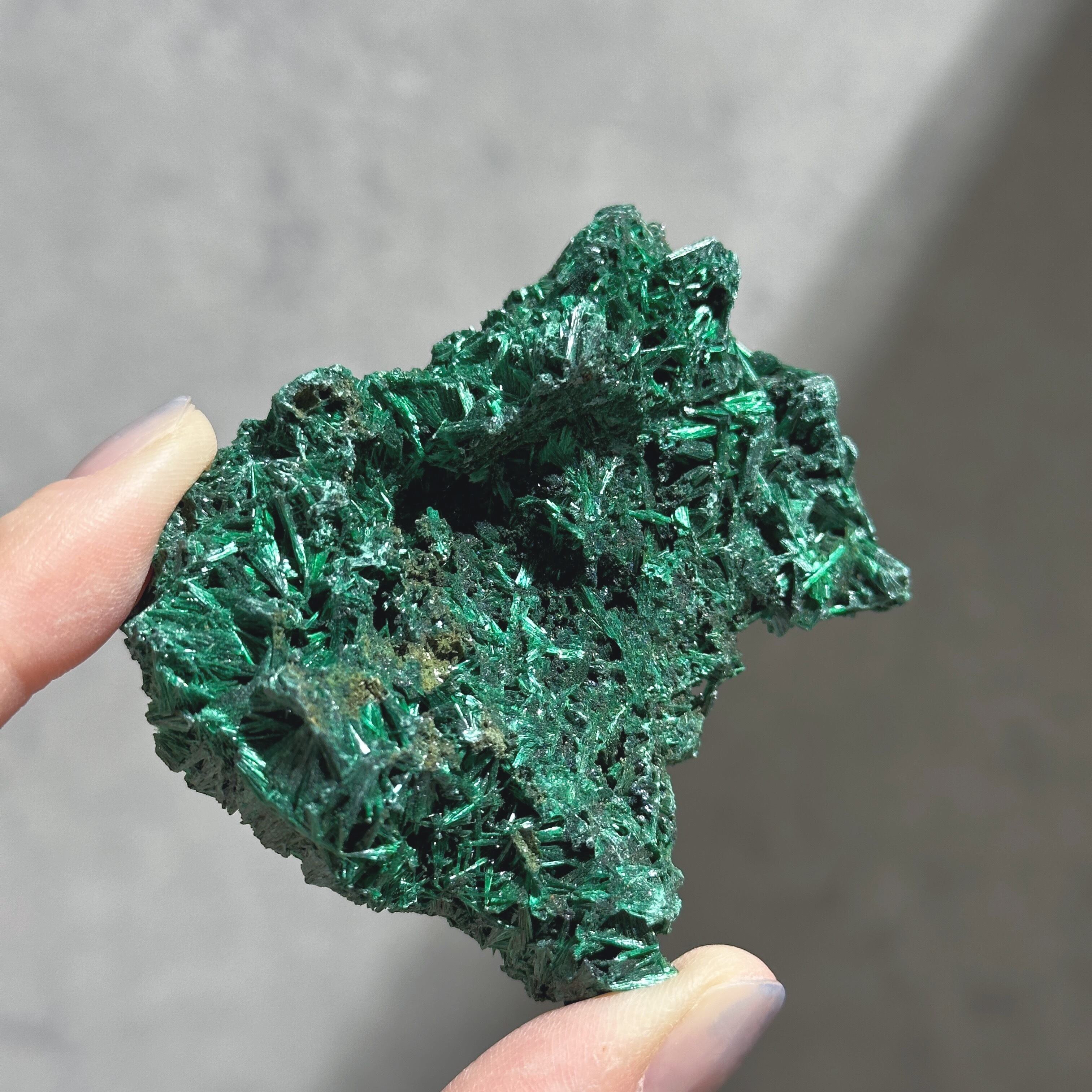 ベルベットマラカイト 原石22◇Malachite ◇天然石・鉱物