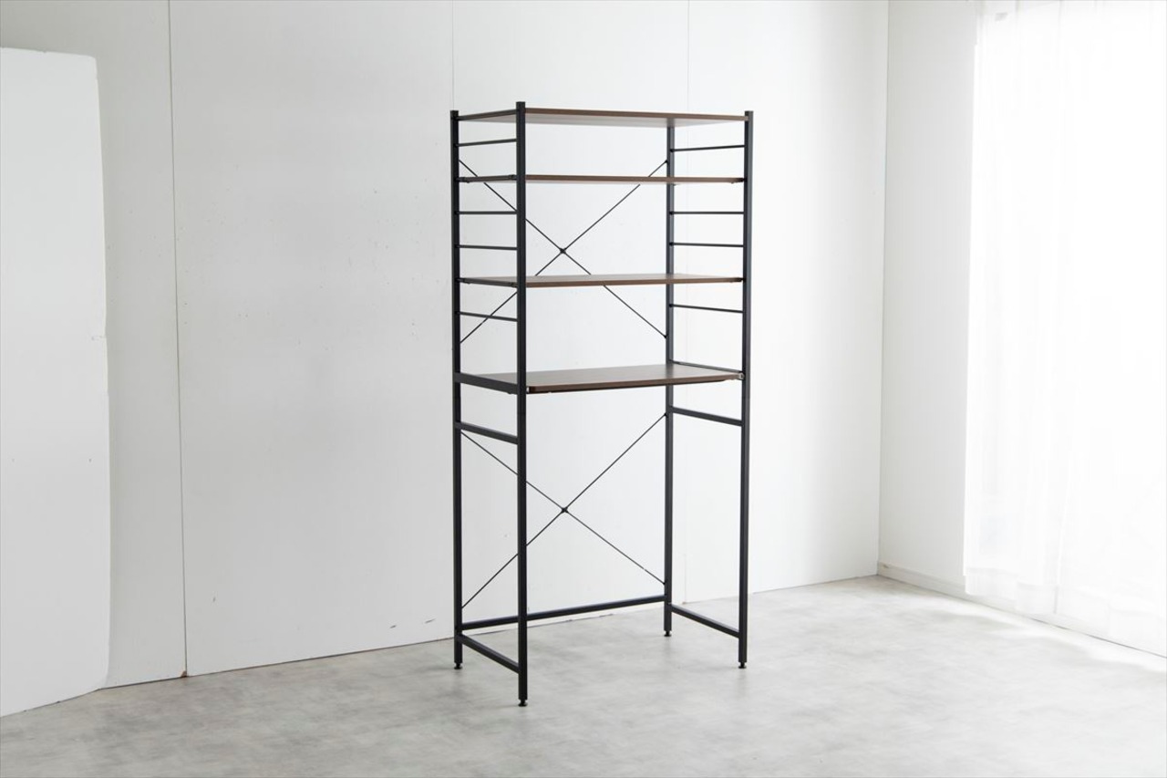 【幅80cm】Cammy ゴミ箱上レンジラック