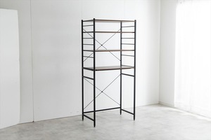 【幅80cm】Cammy ゴミ箱上レンジラック