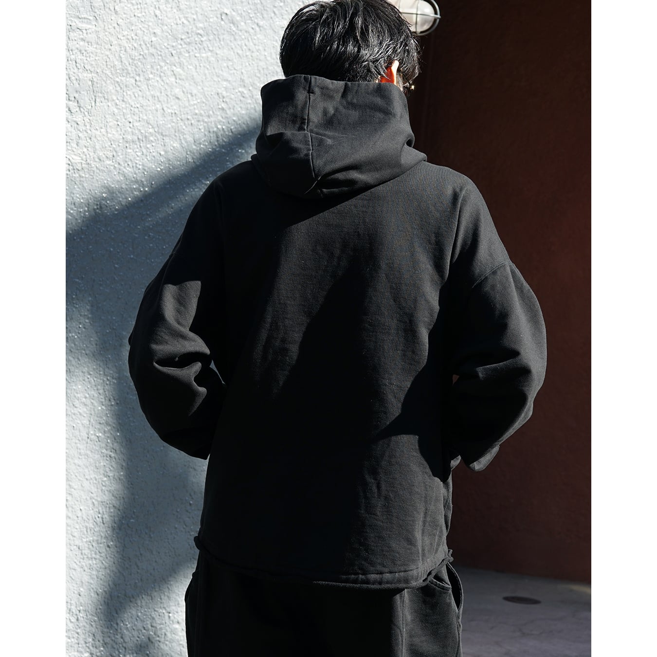 The Viridi-anne] (ザヴィリディアン) VI-3981-01 SWEAT HOODIE (BLACK