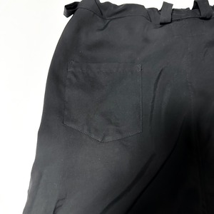 UNFINISHEDハーフイージーサルエルパンツ24035