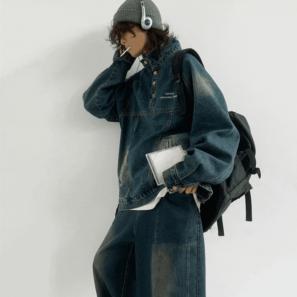 【爽やかリュクス♪】LV ★ アルマ BB デニムブルー jiwuusお洒落なデニムプルオーバージャケット | mblueshop