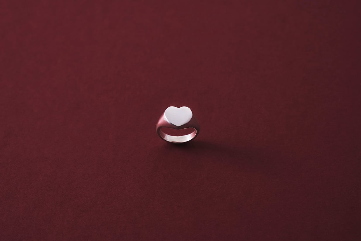 LAVER NO.55 HEART SIGNET RING | LAVER/ラバー 公式