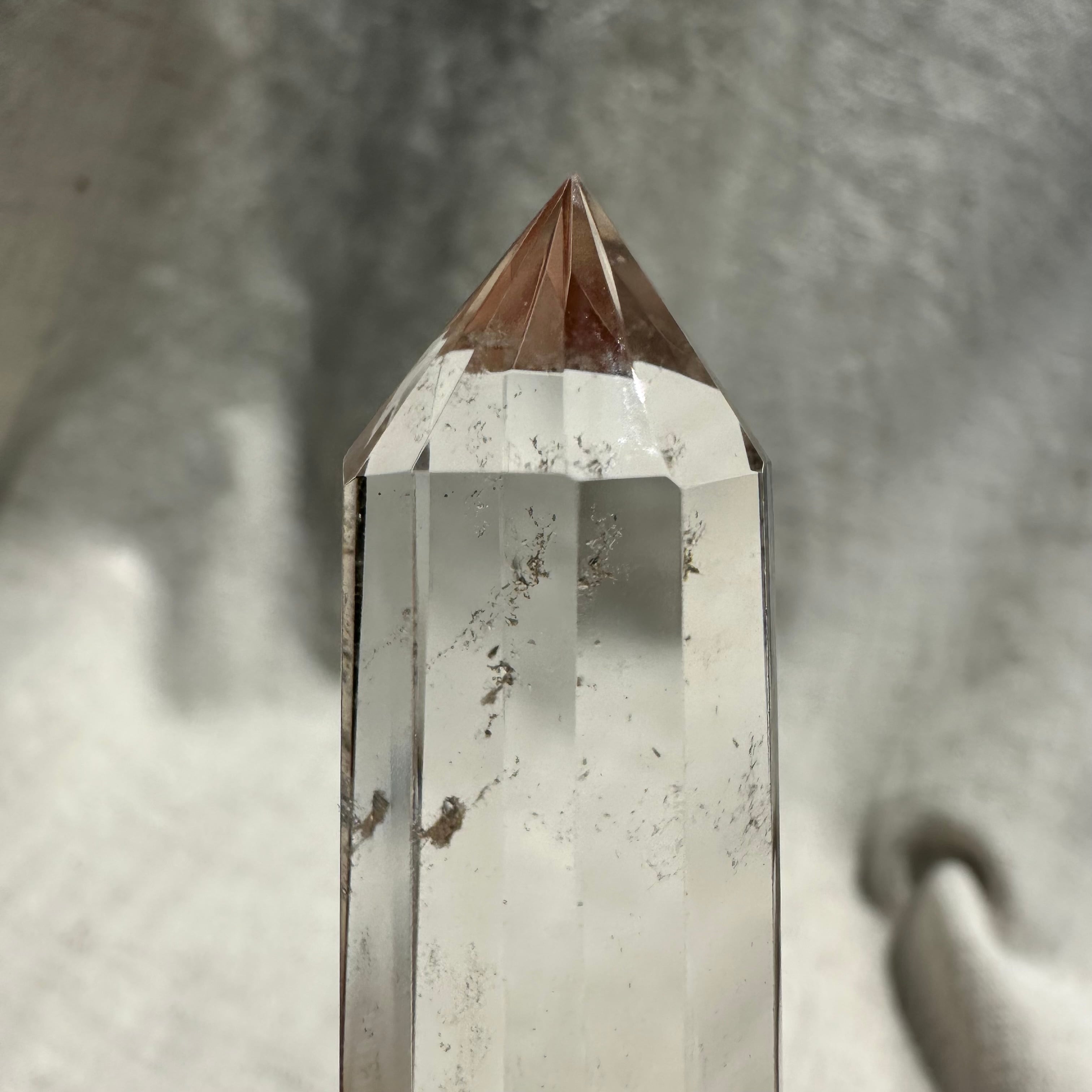ロック クリスタル】水晶 ヴォーゲルワンド クリスタル スタンド付 