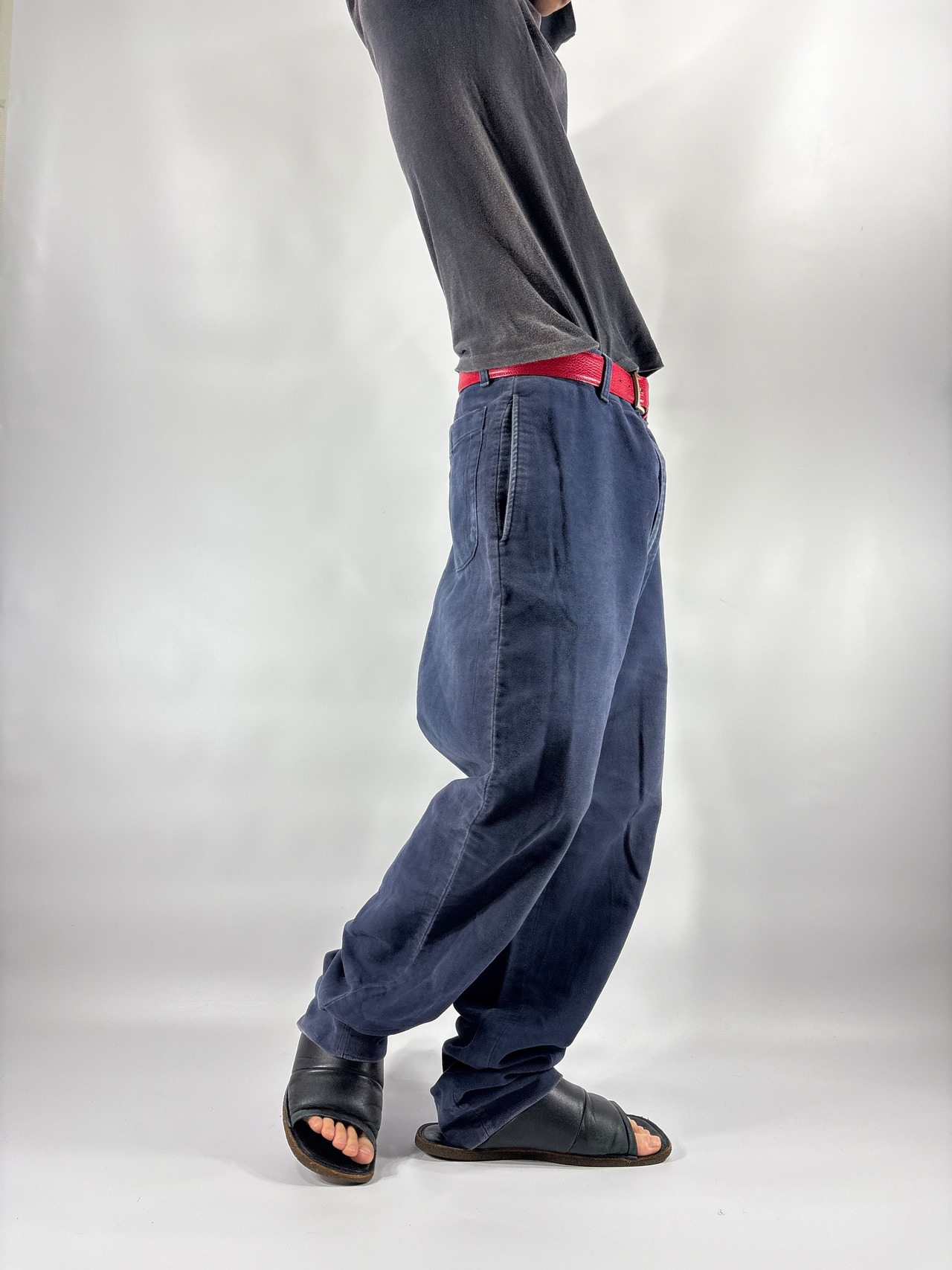 VESTIMENTA SPA Barneys New York Italy Made Mole Skin Trousers