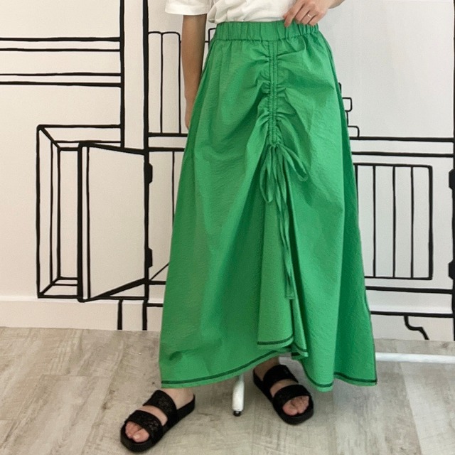 デイニテコリエ 80255408 シャーリングフレアスカート