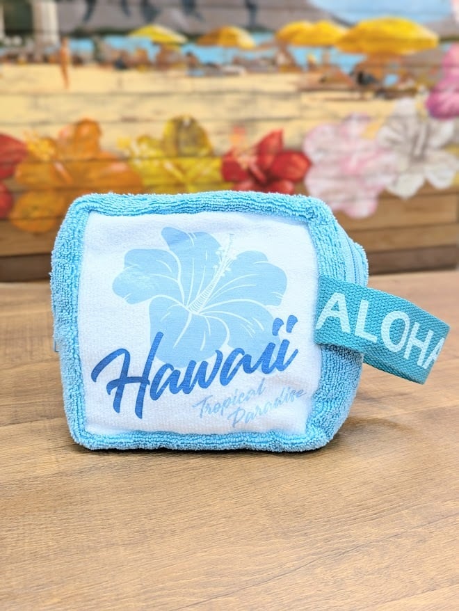 レアカラフルハイビポーチ(LIGHT BLUE)