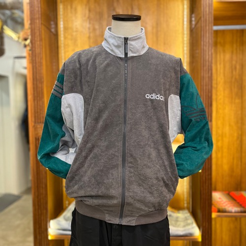 【sold】80〜90's adidas velour track  jacket   -shimokita-