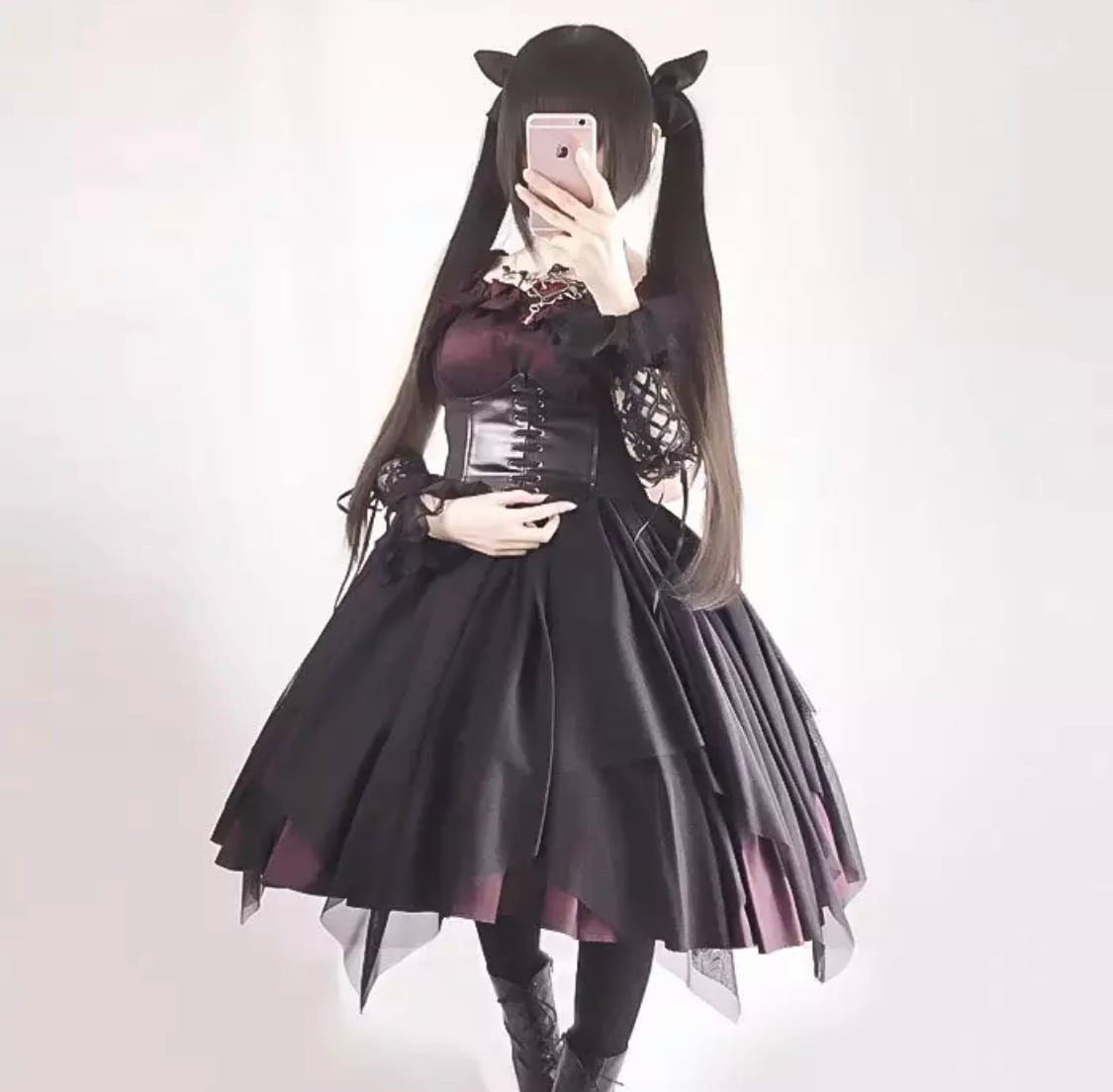 お取り寄せ商品】ワンピース ボレロ 2点セット ゴシック お取り寄せ商品】ワンピース ボレロ 2点セット ゴシック
