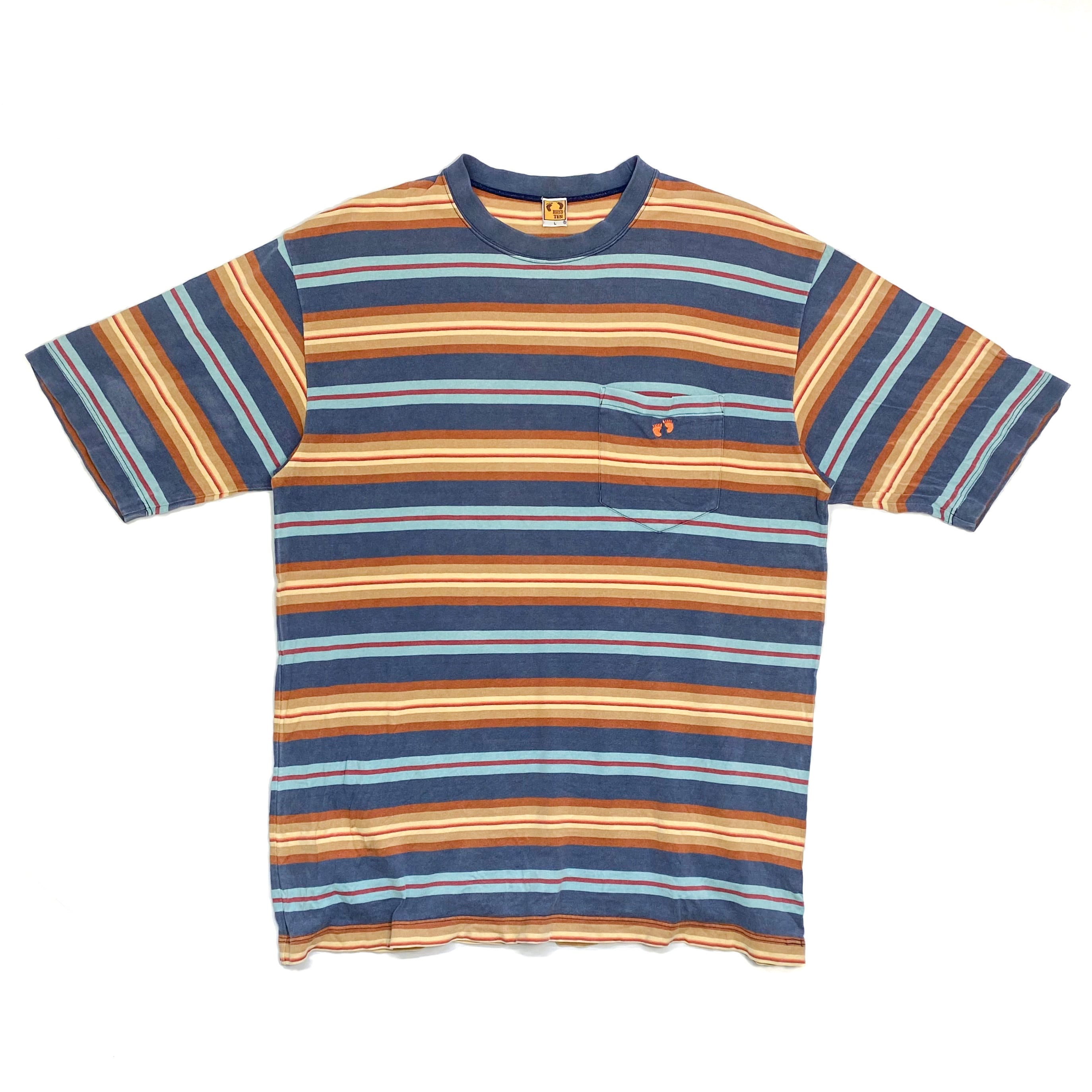 1990s Vintage HANG TEN ハンテン／ボーダー Tシャツ
