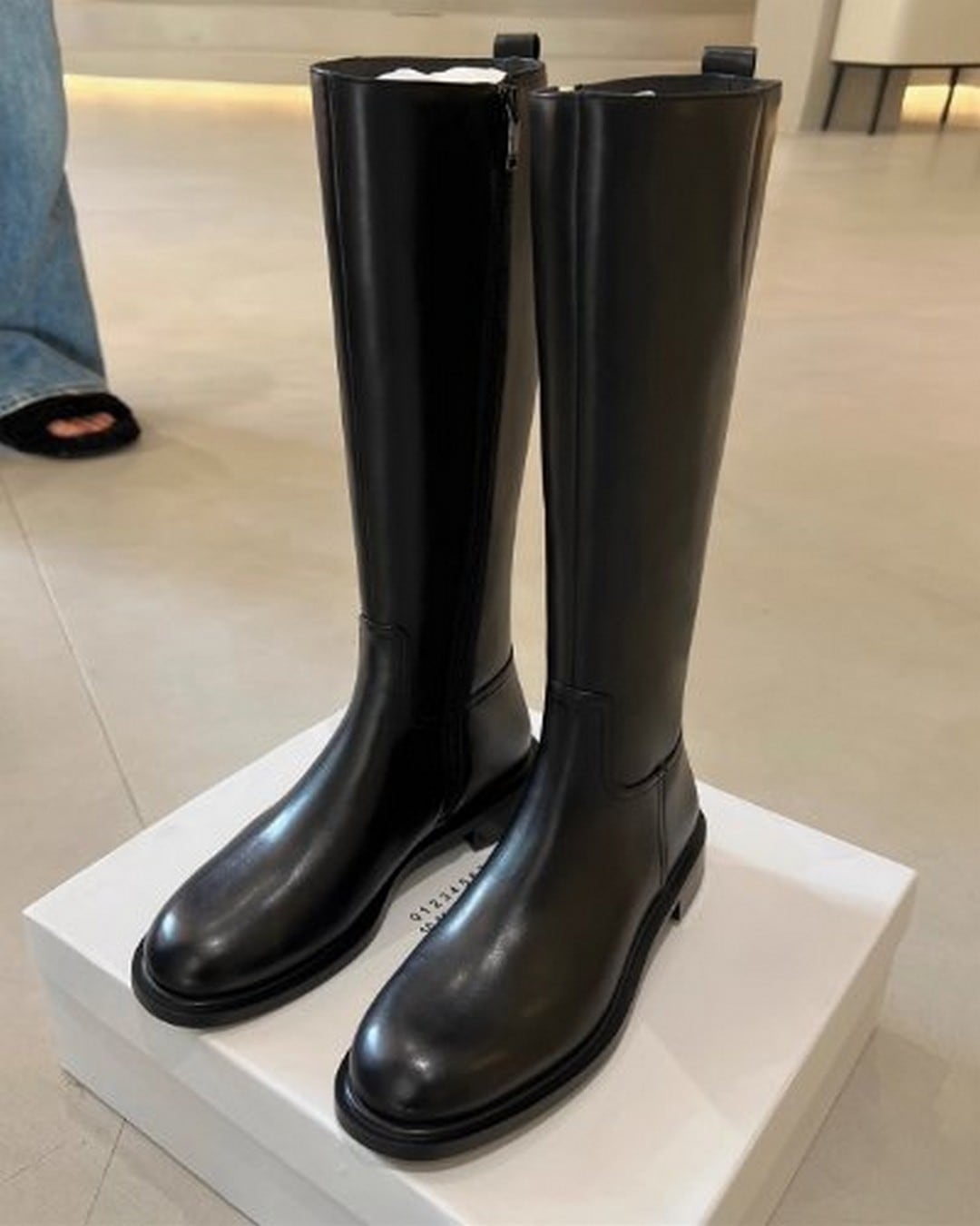 フラットサイドジップブーツ G24004