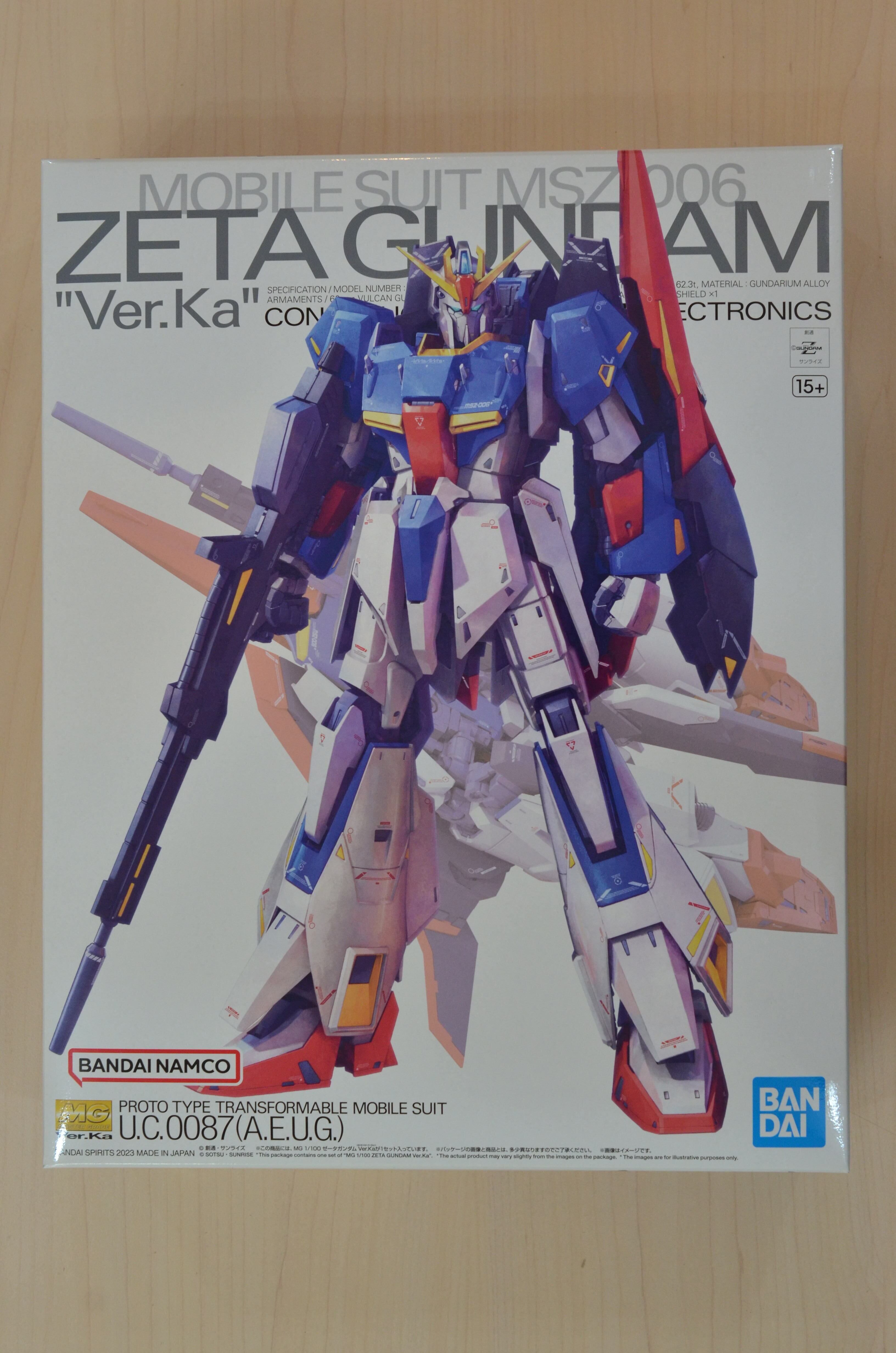 MG 1/100 ゼータガンダム Ver.Ka | 藤居きもの染色研究所 プラモデル