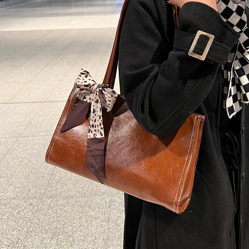 オータムウィンターショルダーバッグ 秋物 冬物 ハンドバッグ 手作りハンドバック57208687014