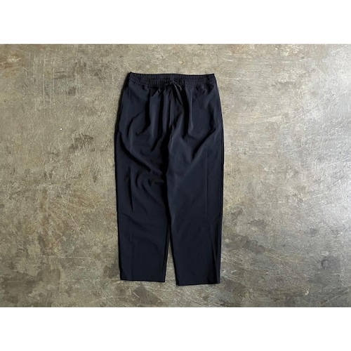 LAMOND (ラモンド)  『SEMI WIDE SHARI PANTS』 Hard Twist Yarn Stretch Easy Pants