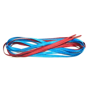 2TONE FLAT LACES [RED/UNC/RED]