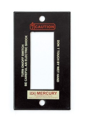 【Mercury】マーキュリー スイッチカバー《3つ口》☆