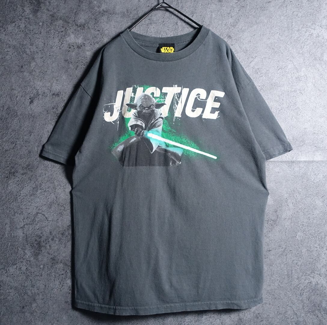 "STAR WARS" Khaki Yoda Print T-shirt