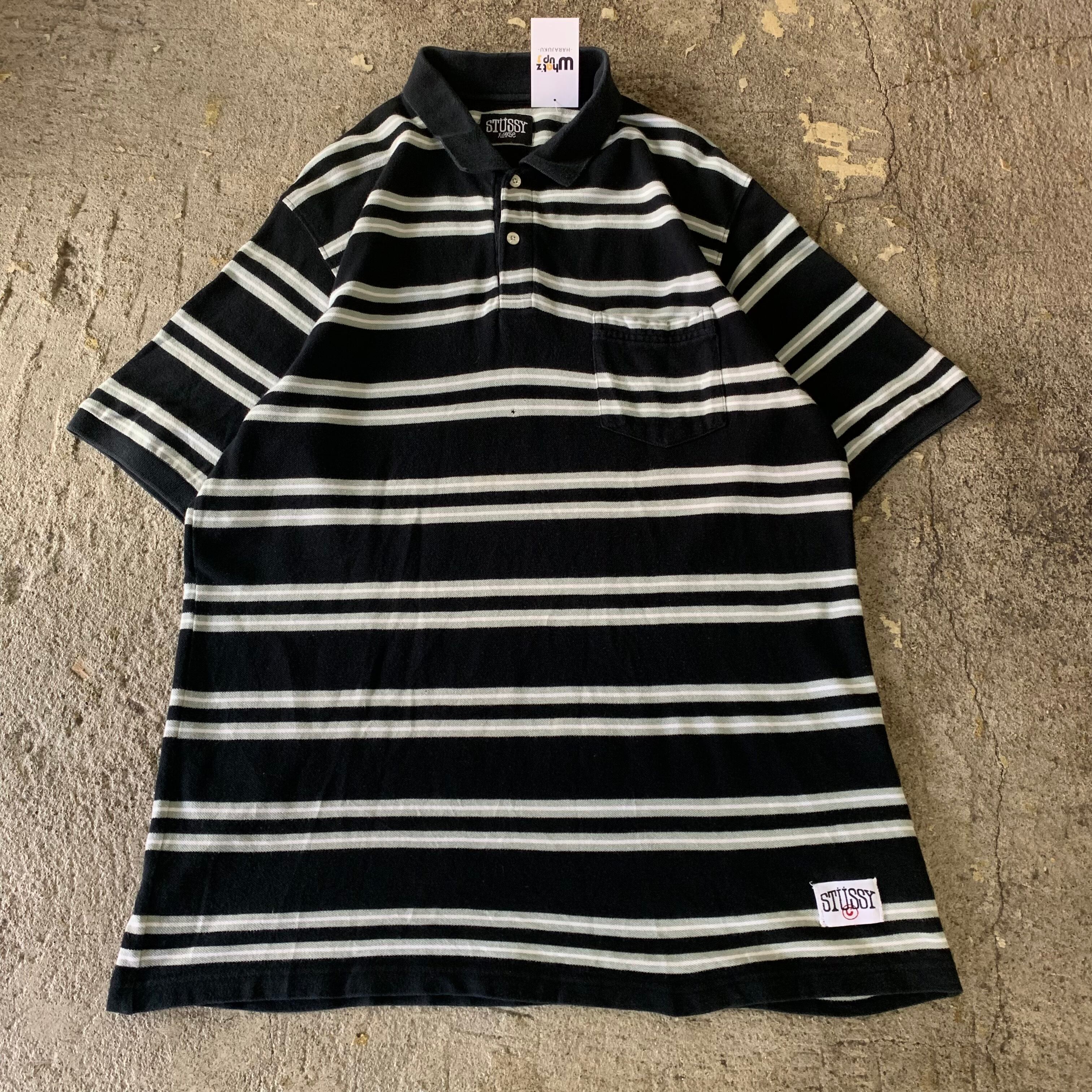Wtaps Vasque SS White M（00s old stussy polo shirt | What