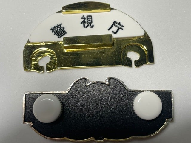 撮影用アイテム コスプレアイテム 警察グッズ 識別章豪華版+階級章