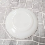 練乳のような白いプレート