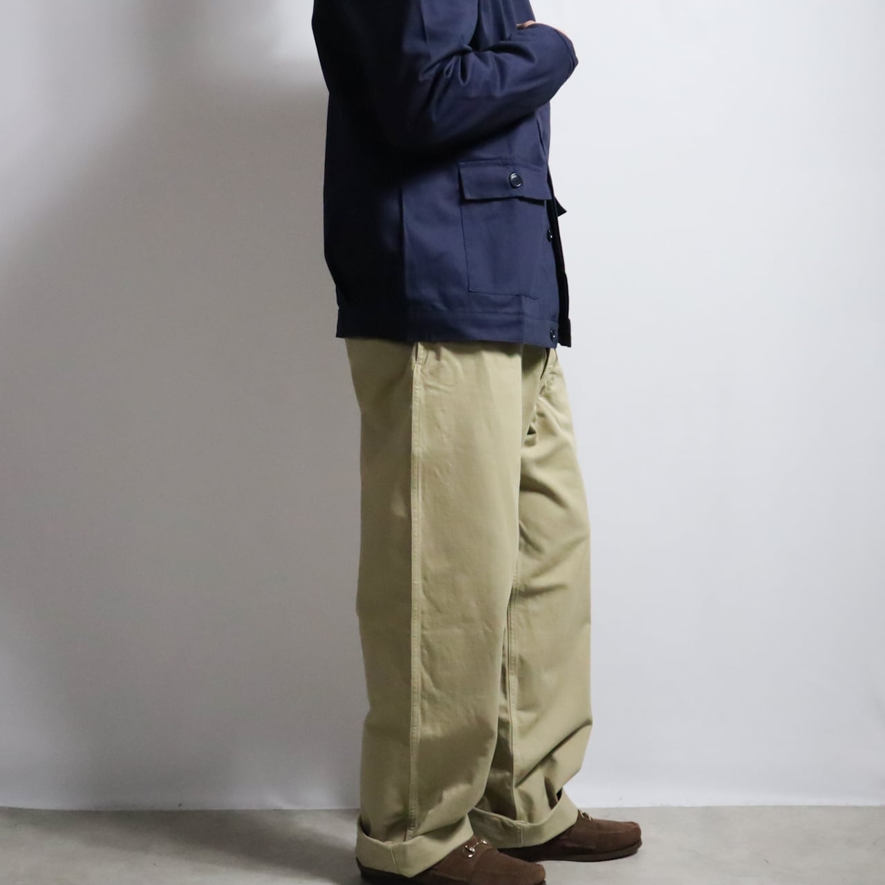 FRENCH ARMY M-52 CHINO TROUSERS LATE MODEL フランス軍 M52 チノ 