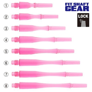 FIT GEAR Hybrid [LOCK] Clear Pink