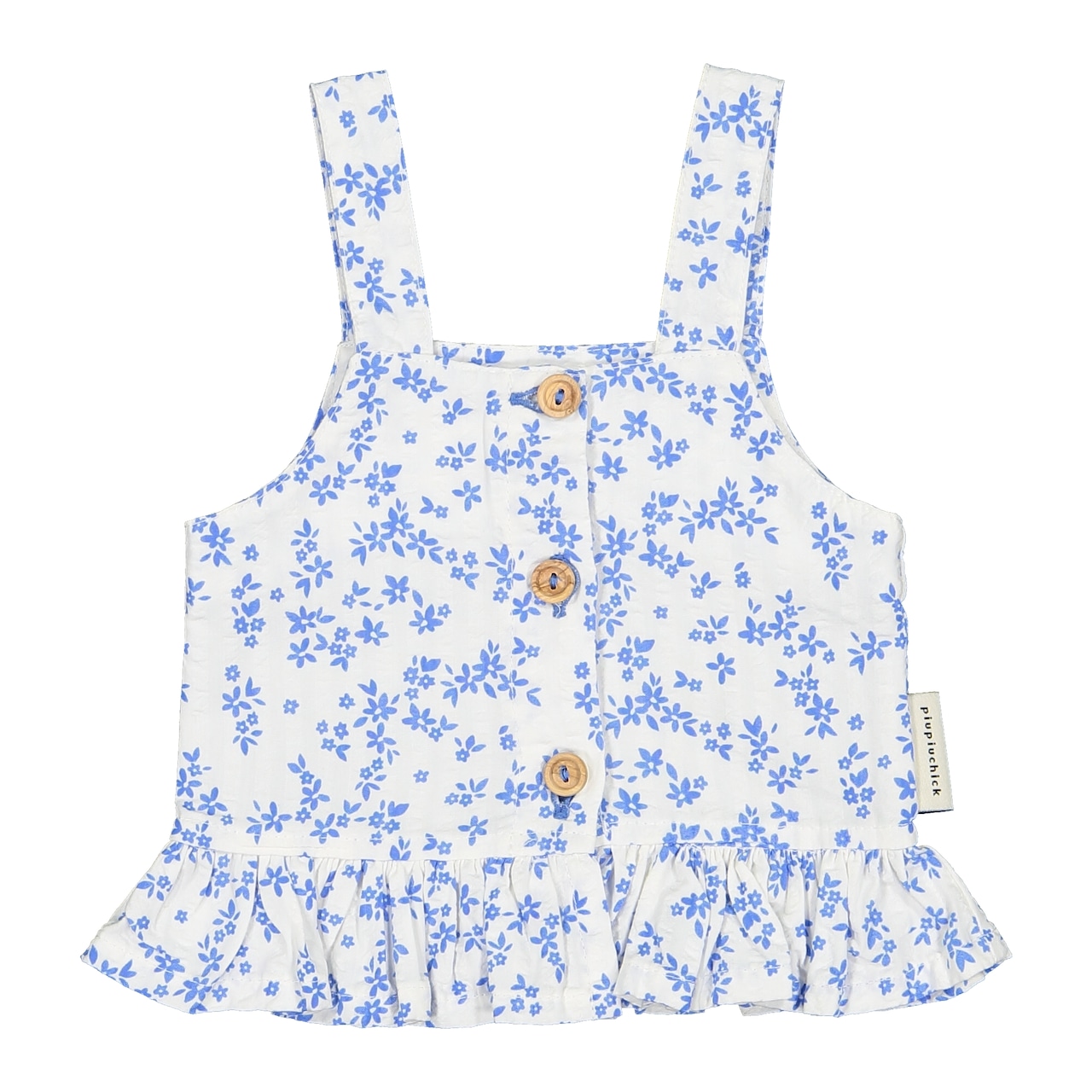 piupiuchick / Blue flowers tops / Baby