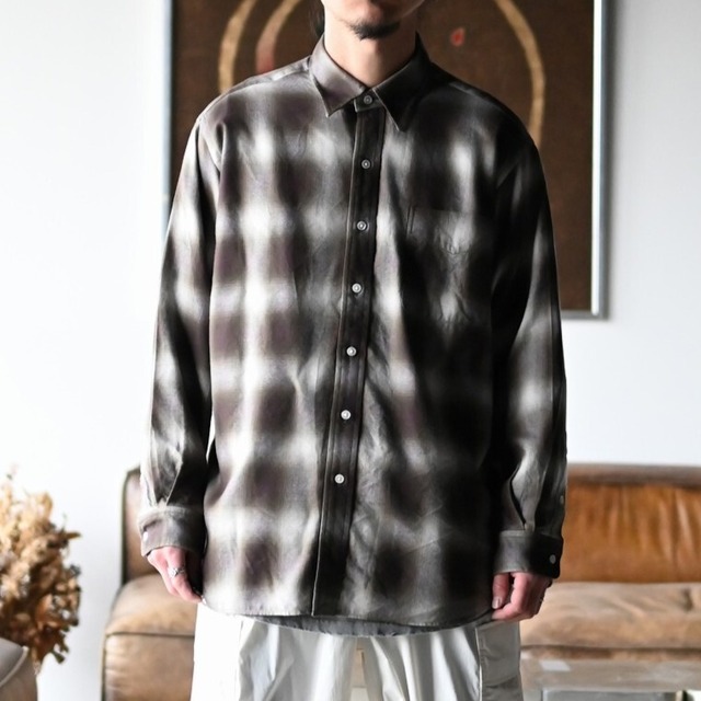 THE DAY / OMBRE PLAID SHIRT