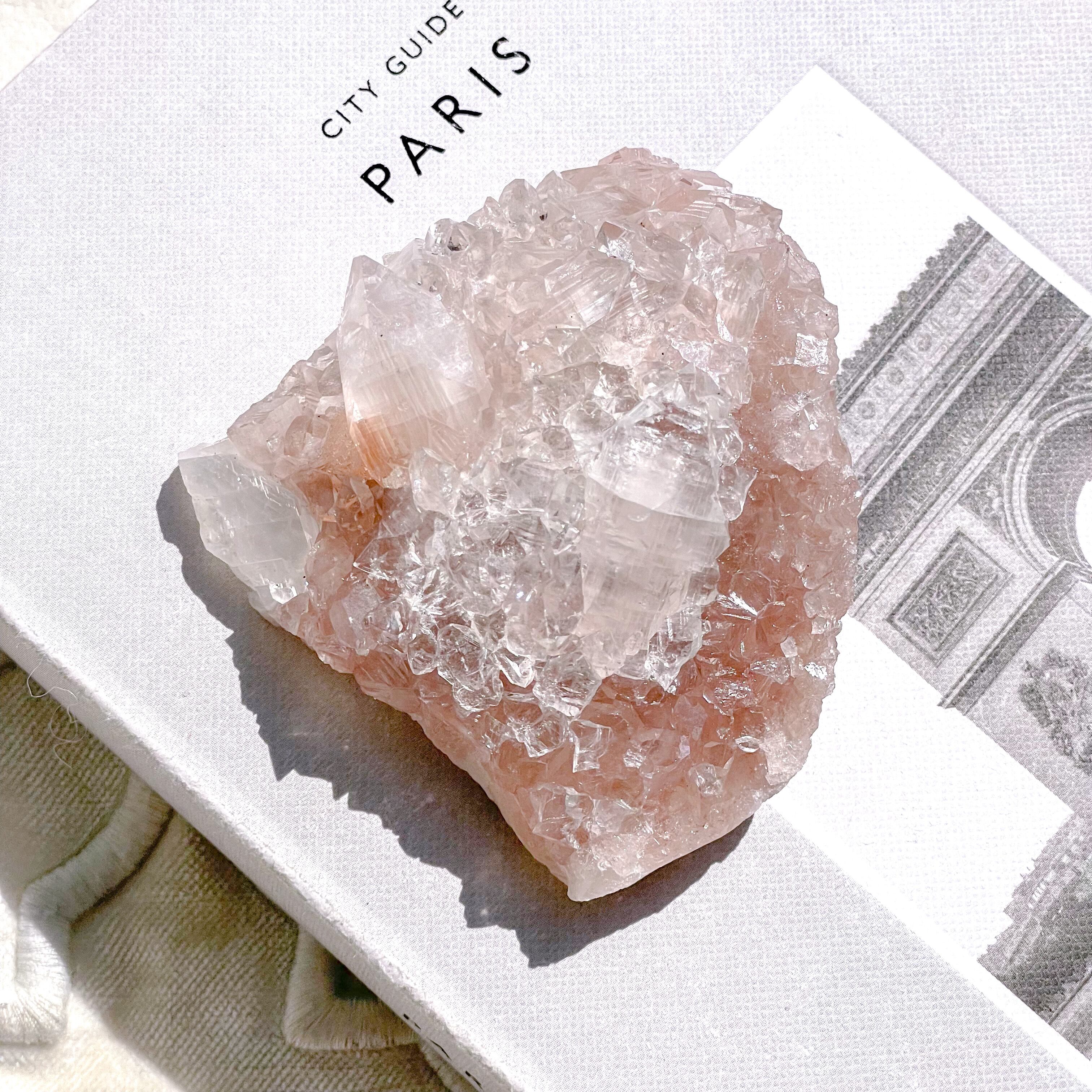 Top Quality Pink Apophyllite 1 ✧ ピンクアポフィライト
