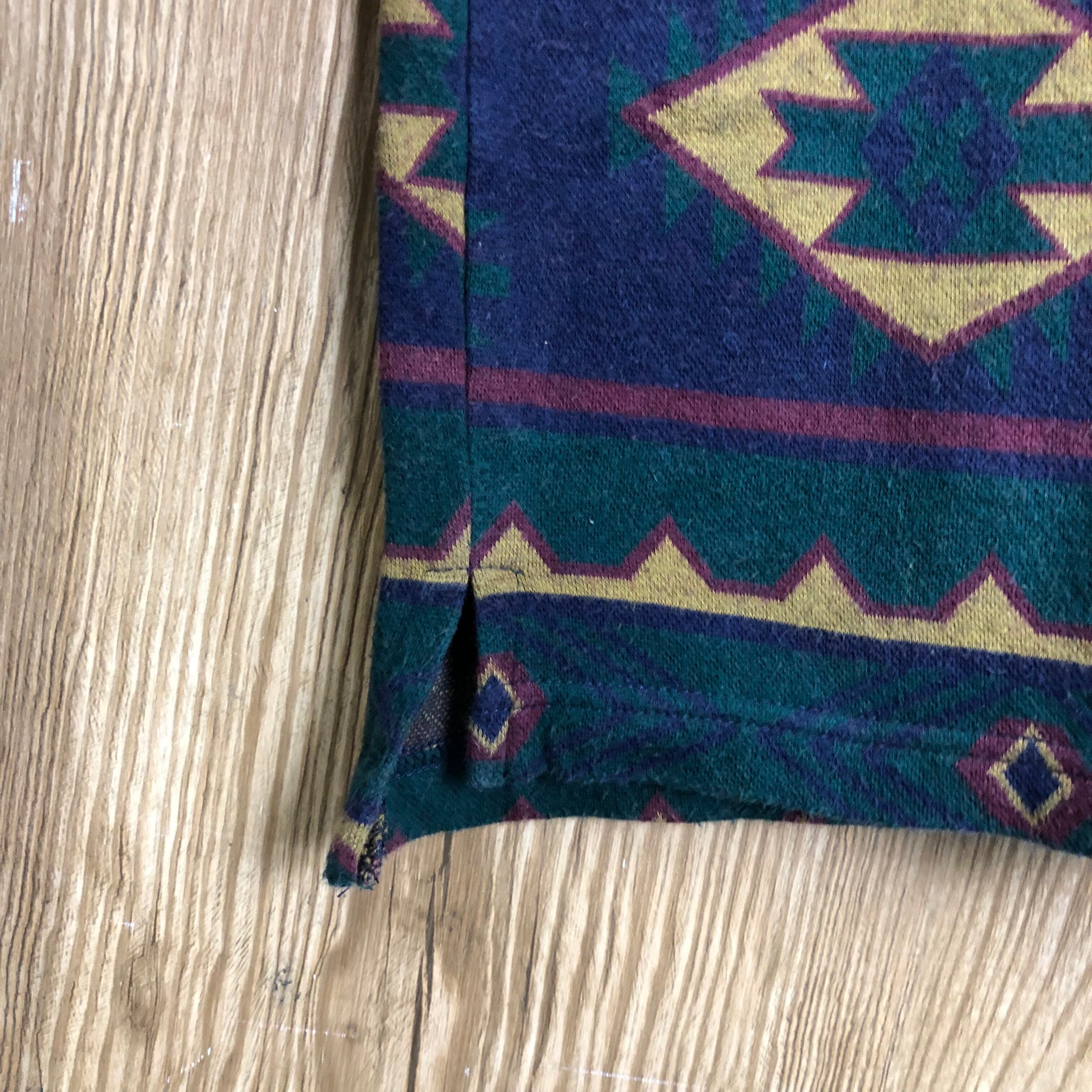 美品 古着 キャピタル ネイティブ柄 ロングスリーブ プルオーバー メキパ 6ce5341e79f4cb34d48b2958df6713